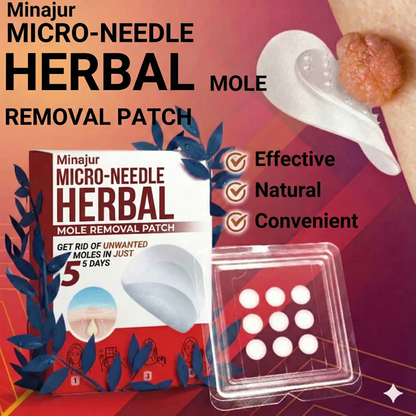 Flex Microneedle Mole Removal Patch – Removes in 5 Days Without Scarring